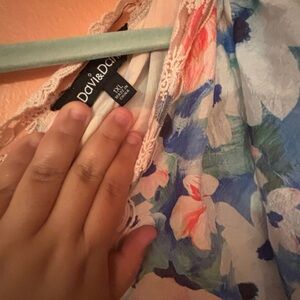 DAVI & DANI Vibrant Floral Dress